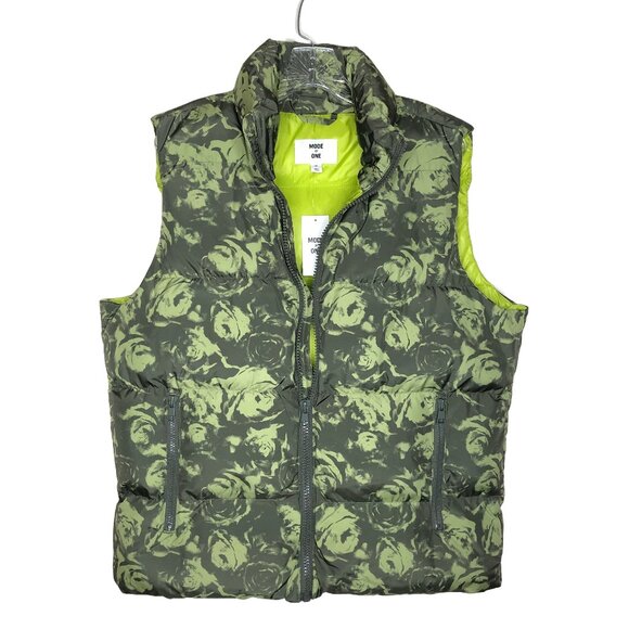 Mode of One Men's Puffer Vest, Wild Ivy, size M, NWT - Picture 5 of 14